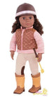Our Generation Deluxe Riding Outfit Riding in Style