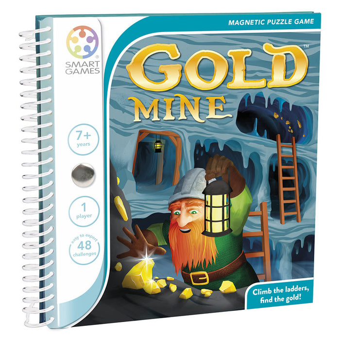 SmartGames Goldmine Magnetic Travel Game