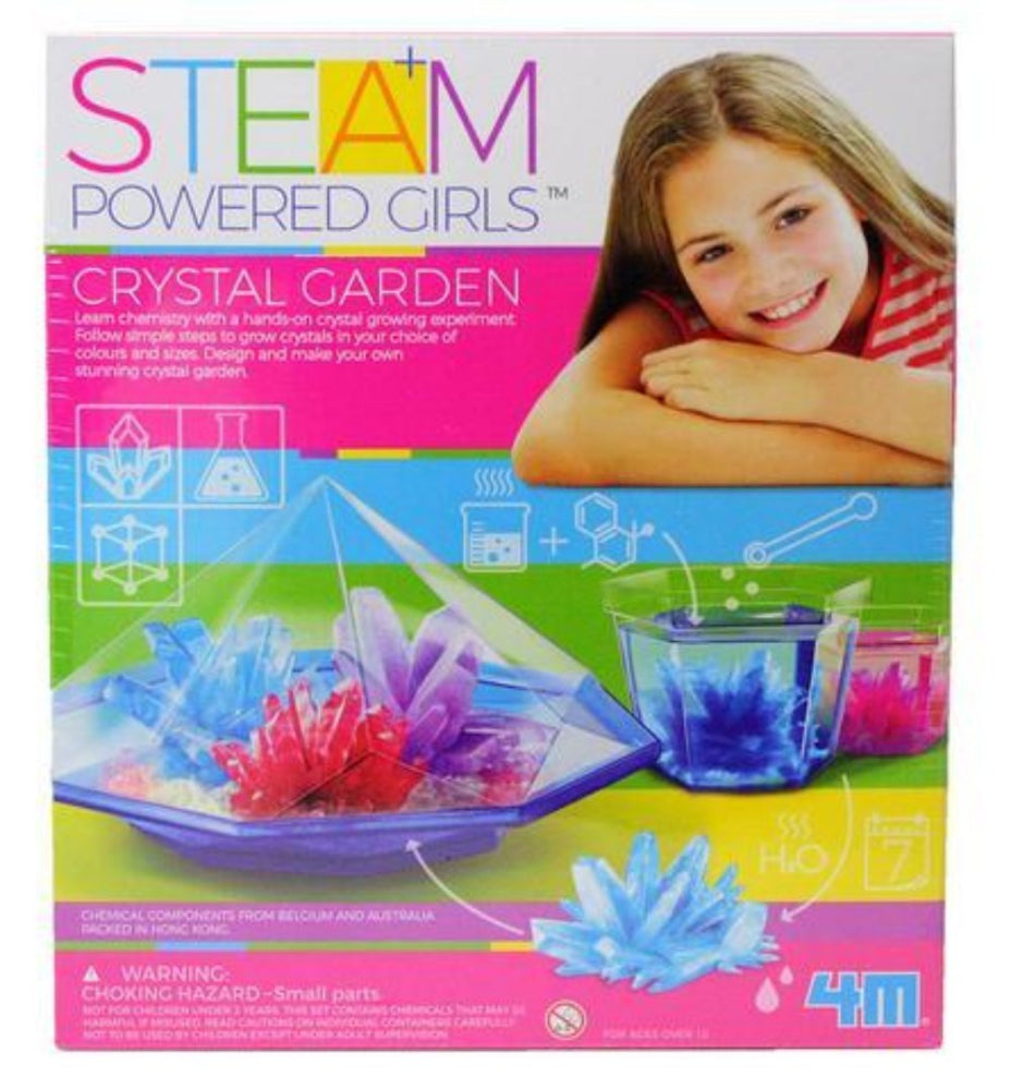4M Powered Girls Crystal Garden Kit