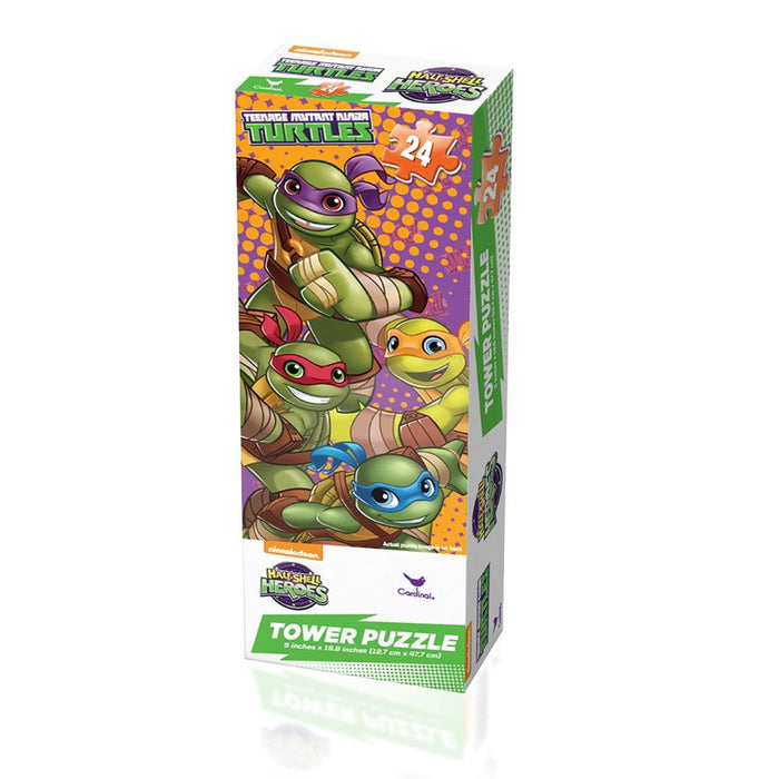 Teenage Mutant Ninja Turtles Half Shell Heroes Mini Tower 24 Piece Puzzle